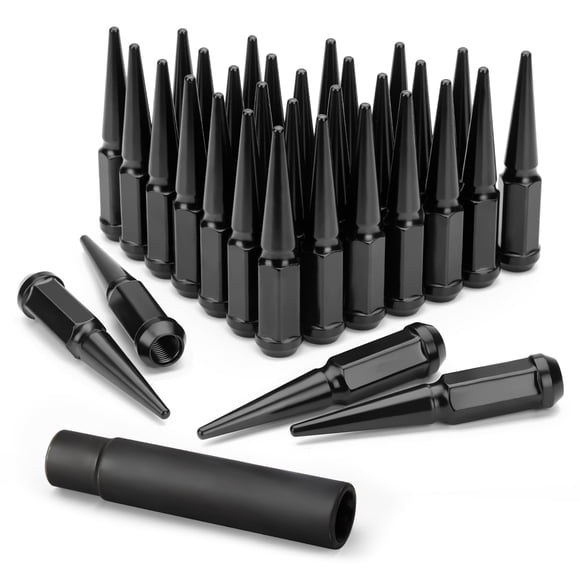 Tuercas de rueda KSP PERFORMANCE M14x1.5 32 piezas negro tipo Spike