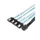 thumbnail image 1 of Cable Mini SAS HD interno CableCreation de 0,5 m SFF-8643 a 4 unidades SATA, 1 of 8