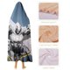 thumbnail image 4 of Caballero Luna Manta Capa con Capucha Anti-Bolitas, Manta de Lana Ártica Suave, Manta Portátil de Felpa Ligera y Lujosa, Poncho para Siesta en Casa y Oficina, 100*130cm, 4 of 6
