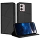thumbnail image 1 of Funda Cartera Magnética para Motorola MOTO G53 Protección Antichoque con Ranuras Negro, 1 of 6