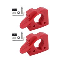 Ioensy - Abrazadera De Goma Para Herramientas De Vehículos Genéricos, Soporte De Montaje Para Equipos De Seguridad, 2 Piezas