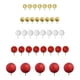 thumbnail image 4 of 50 Bolas Decorativas Para Tartas, Suministros Para Fiestas, Aniversarios, Color Rojo, 4 of 5