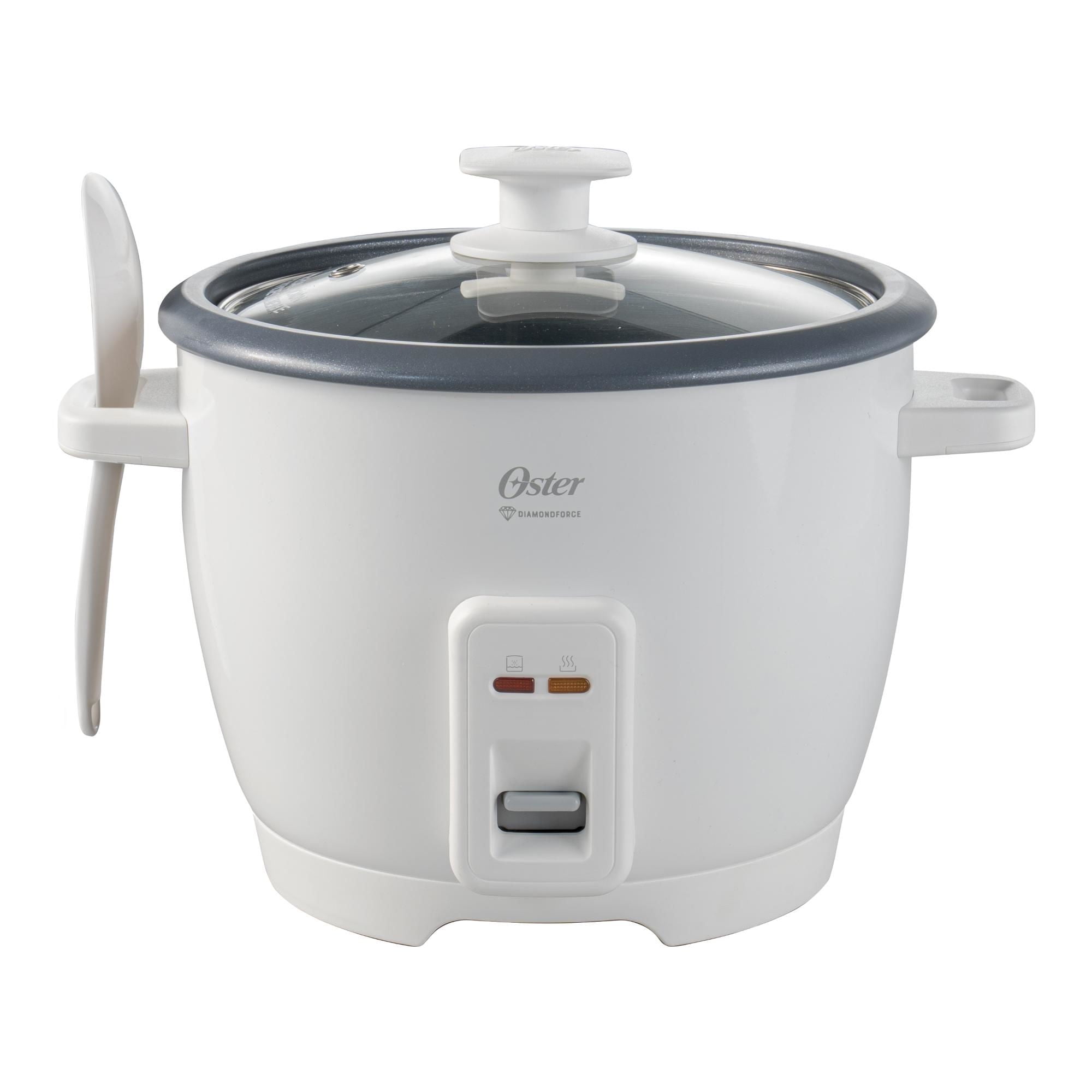 Arrocera Oster De 7 Tazas De Capacidad, Antiadherente Blanco