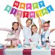 thumbnail image 3 of Guirnalda FECEDY Feliz Cumpleaños Decoración Colorida para Fiesta, 3 of 7