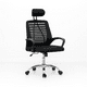 thumbnail image 1 of Silla de Oficina Ergos Ergonómica con Cabeza - Negra, 1 of 7
