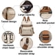 thumbnail image 3 of Mochila de moda para mujer, bolso multiusos, diseño convertible, bolso de hombro, bolso de viaje, 3 of 7