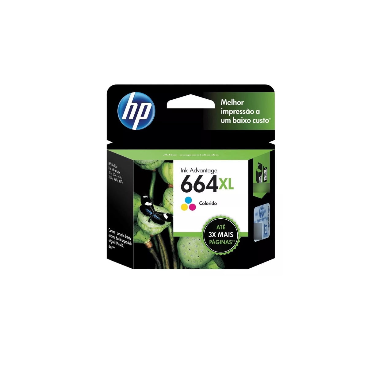 Cartucho Hp 664xl Tricolor Original 1115/2135/3635/3835