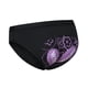 thumbnail image 1 of Ropa Interior Para Mujer, Calzoncillos Triangulares Ligeros Para Ciclismo, Ciclismo, Mujer, 2XL, Negro Y Morado, 1 of 5