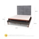 thumbnail image 3 of Cama Europea Curve Bee Comfort King Respaldo Tamesis, 3 of 11