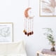 thumbnail image 3 of Ágata Luna Dreamcatchers con Cristal 7 Chakra Gemstone Dreamcatchers Color Natural Gem Ágata Pendientes de pared Jardín de la habitación Dreamcatchers Decoración, 3 of 3