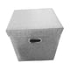 thumbnail image 3 of Caja De Almacenamiento De Discos De Vinilo De 12 Pulgadas, Estuche Para Discos De CD, Organizador De Estuche De Transporte, Color Gris, 3 of 5