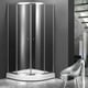 thumbnail image 4 of Shower Curvo 80x80x200cm Satin, 4 of 4
