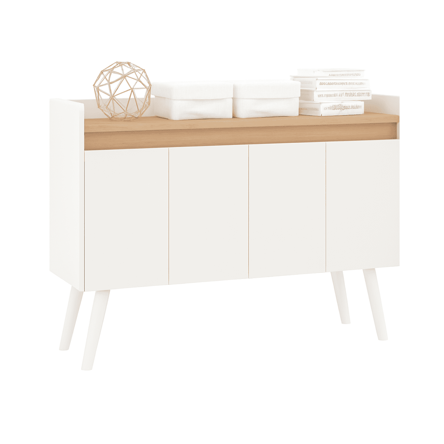 Exit - Aparador Buffet 4 Puertas Verona Beige Roble