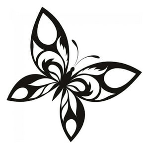 Rienda Libre Graphics - Decomural Pattern Butterfly Butterflies Ws-16261