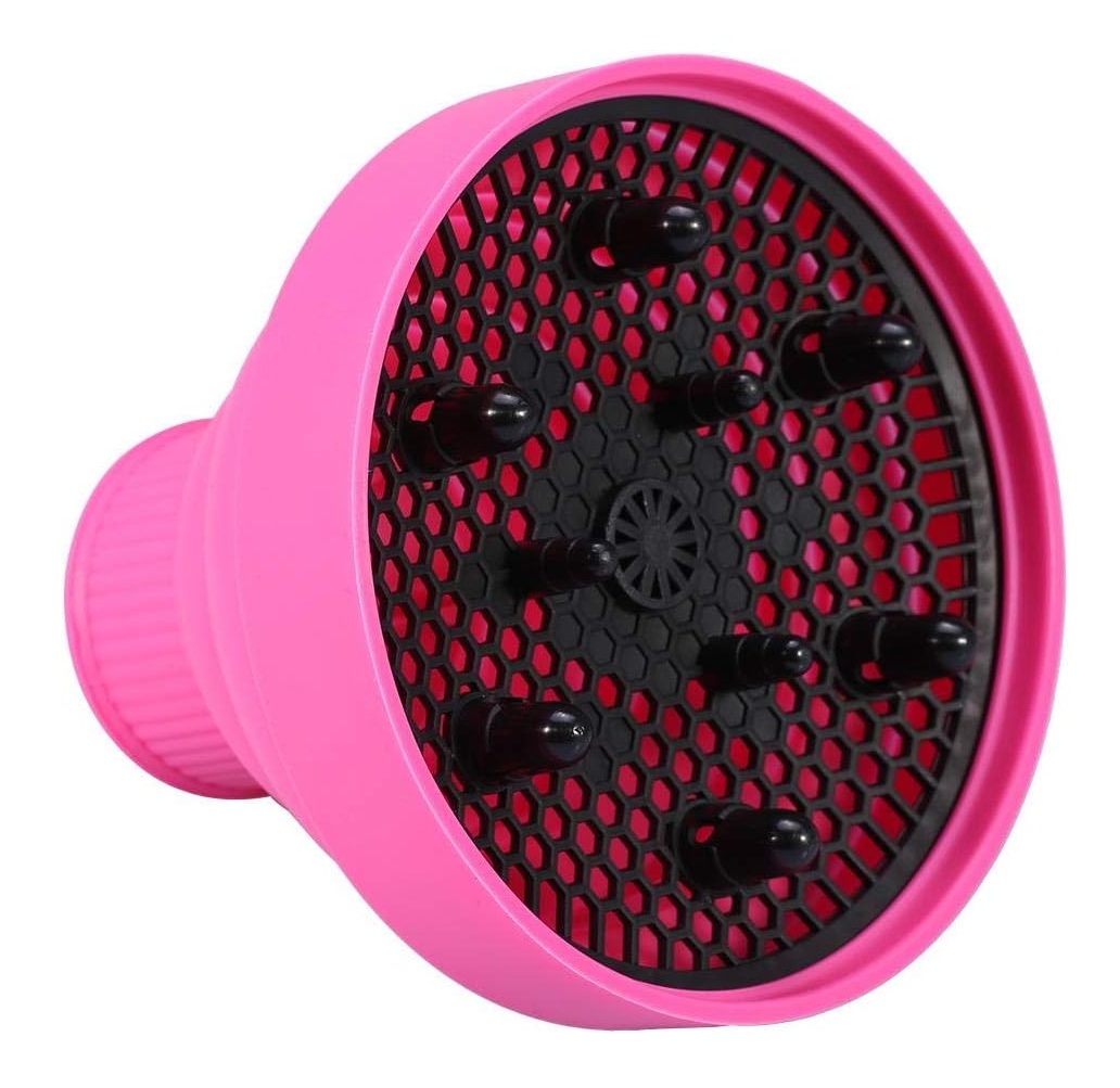 Genérica - Difusor Para Secador De Cabello De Silicona Plegable Rosa