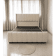 thumbnail image 2 of Cama  Dividida 2 Plazas con Doble Respaldo Lineal Beige – Estilo Europeo, 2 of 6