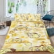 thumbnail image 2 of Pompompurin Conjunto de sábanas temático, trío de piezas, cómodo y amigable con la piel, diseño único, regalo de decoración para el hogar para familiares, amigos y fans,135cm *200cm, 2 of 6