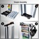 thumbnail image 5 of Game Holder ADZ Universal 46 Game Storage Tower Rack negro, 5 of 7