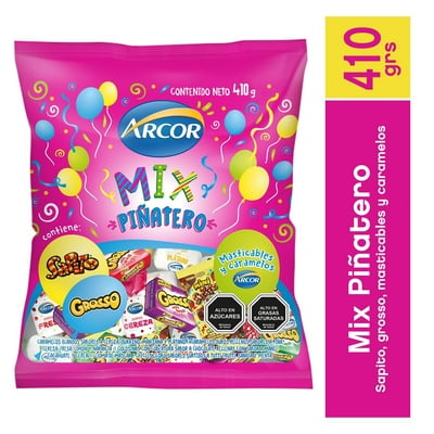 Caramelo Blandos Mix Piñatero 410 G Arcor