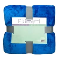 Frazada Flannel 1.5 Plazas / Azul – Plumetti