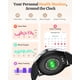thumbnail image 3 of Reloj Inteligente ChronArk Monitor de Actividad IP68 Negro, 3 of 8