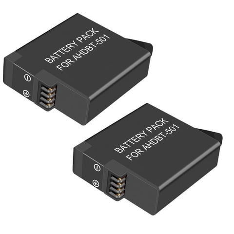 Genérico - 2 Baterías Gopro 5, 6 & 7 Alternativa