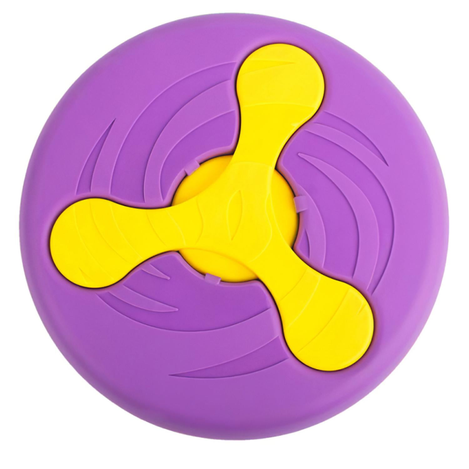 Juguete Frisbee 2 En 1 Para Mascotas Aire Libre