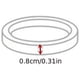 thumbnail image 2 of 5 Rolls Double Sided Adhesive Tape, Double-Side Craft Tape For Card Making, Scrapbooking, DIY Crafts And Office School Stationery Supplies, 2 of 4