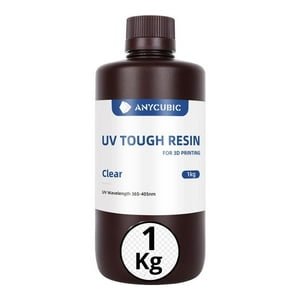 Anycubic - Resina 3D Flexible Dura Trasparente 1000G | Resinas