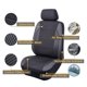 thumbnail image 2 of Fundas para asientos de coche Flying Banner, fibra de carbono, malla de aire, gris, 2 of 9