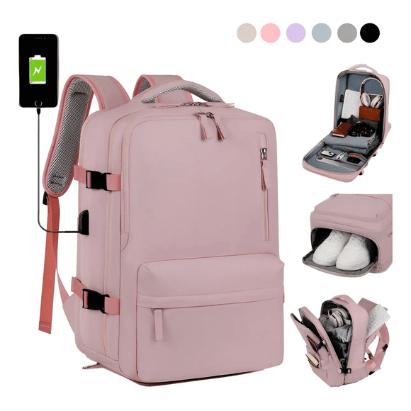 Mochila De Senderismo Impermeable De Viaje Grande Con Interf