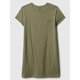 thumbnail image 4 of Camiseta holgada con bolsillo Dress GAP Walden Green para mujer, 4 of 5