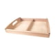thumbnail image 3 of Bandeja de Clasificación Montessori de Madera, Recursos de Aprendizaje Temprano, 2 Secciones, Paleta de Recepción, Soporte de Juguete de Ayuda Didácti, 3 of 5