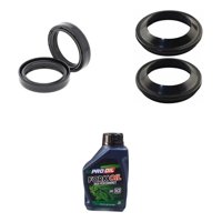 Genérico - Retenes Telescopicas+Guardapolvos+Liquido Yamaha Fzn 150 2.0