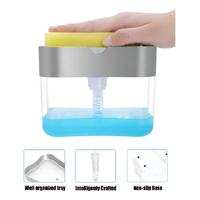 Genérico - Dispensador Ahorrador Lava Lozas Y Jabón Liquido De Cocina Color S/C