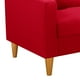 thumbnail image 3 of Sofa New Retro 3CG Felpa 04 Rojo, 3 of 6