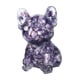 thumbnail image 2 of Figurita De Bulldog Francés Adorno Pequeño Para Dormitorio Escritorio Coleccionable Violeta, 2 of 3