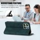 thumbnail image 3 of Funda Billetera para Honor X6b/Honor X6a 4G Imán y Resistente Verde, 3 of 6