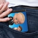 thumbnail image 5 of El Bebé Jefazo Niño Blanco Cartera de Cuero PU para Hombres, Tarjetero Bifold Delgado, Cartera Minimalista de Cuero Sintético Suave, 5 of 6