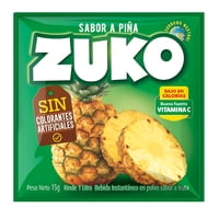 Refresco Sabor Piña Sobre 15 G Zuko