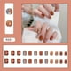thumbnail image 1 of Uñas postizas europeas, uñas postizas con acabado UV, brillantes, cobertura total, uñas postizas artificiales, uñas para mujer, 1 of 5