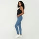 thumbnail image 4 of Jeans Mujer High Waist 2 Botones Azul C Corona, 4 of 5