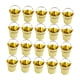 thumbnail image 4 of 20 Cubos Pequeños para Dulces, Bocadillos, Suministros para Fiestas, Centros de Mesa, Decoración, Decoración Portátil para Bodas, Barril para Galletas Oro, 4 of 5