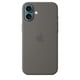 thumbnail image 2 of Funda De Silicona Para Iphone 16 Plus Con Magsafe Stone Grey, 2 of 4