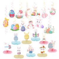Bothyi - Decoraciones De Pascua Favores De Fiesta De Huevos De Pascua Para Vacaciones De Granja En Interiores