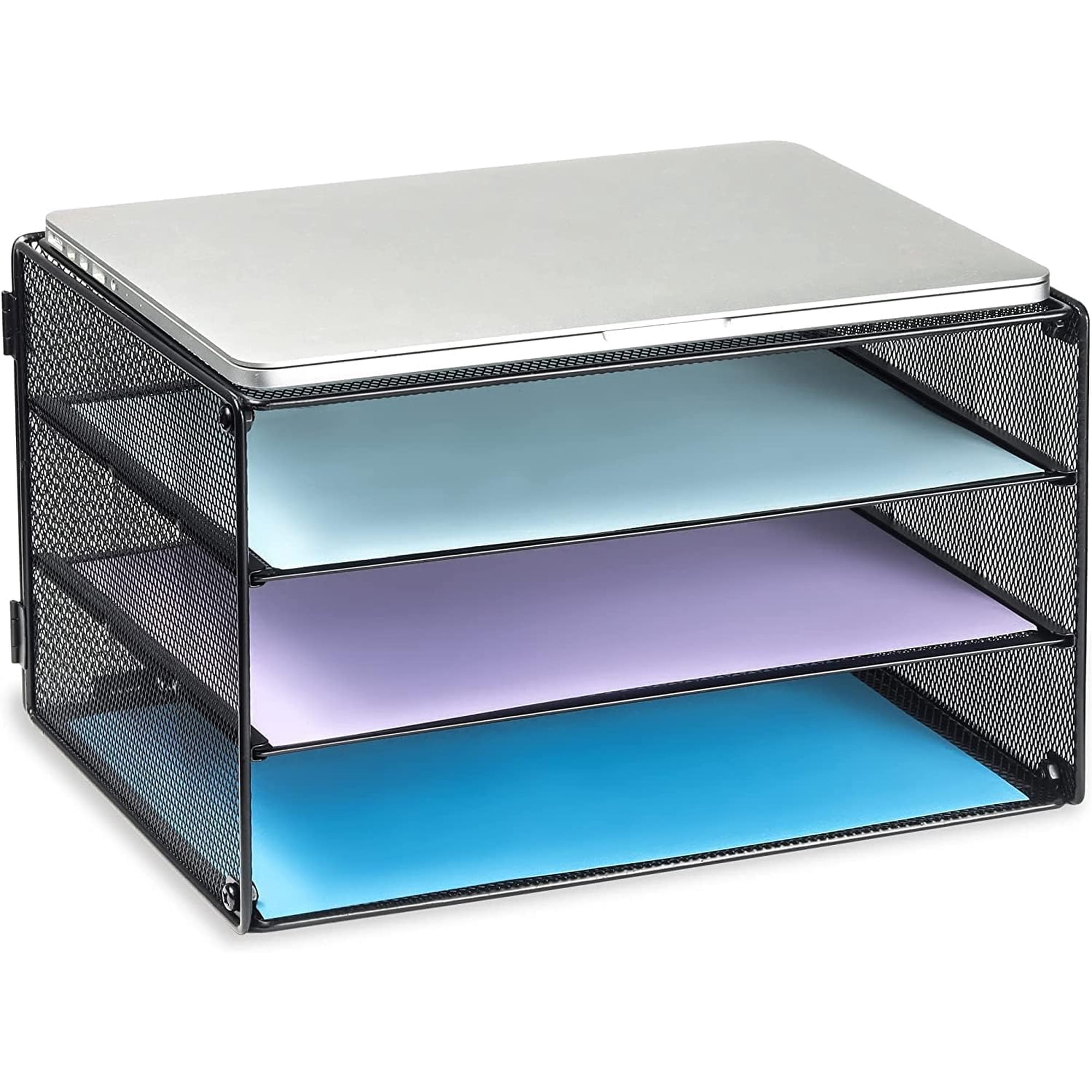 Organizador De Papel Daltack Con 3 Niveles Para Correspondencia Para Hogar Y Oficina
