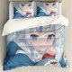 thumbnail image 1 of Hololive EN Gawr Gura ed Bedding Set Duvet Covers Pillowcases Comforter Bedding Set Bedclothes Bed Linen Bed Sheets, 1 of 5