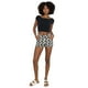 thumbnail image 1 of Short Mujer Full Print Margaritas Negro Corona, 1 of 5