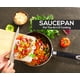 thumbnail image 5 of Juego de cacerolas Utopia Kitchen, antiadherentes, con tapa, 1 L y 2 L, gris y negro, 5 of 6