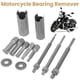 thumbnail image 4 of Juego de herramientas especiales 8 en 1 para extractor de pedalier de motocicleta, orificio ciego interior, 4 of 5